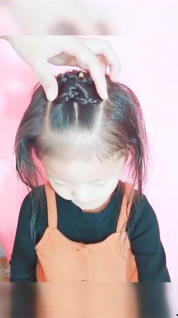 小女孩扎发视频,轻松学会可爱发型