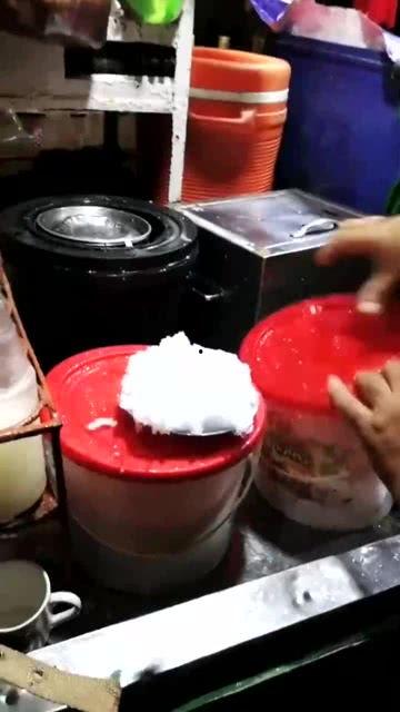 做刨冰视频,跟着视频学做创意刨冰